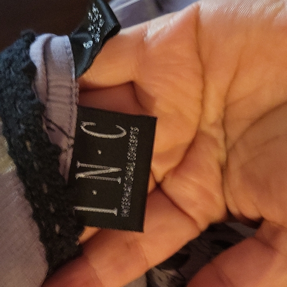 I.N.C Women's 100% Pure Silk Floral Long Sleeve Blouse Size 6 - Picture 8 of 11